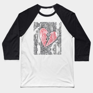 City Heartbreak Baseball T-Shirt